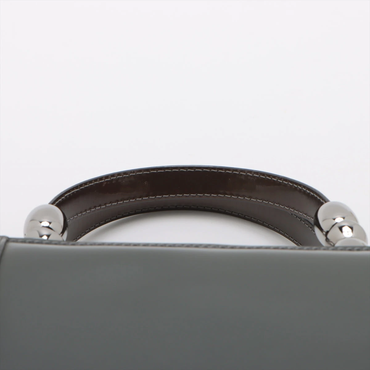 クリスチャン・ディオール マリスパール ハンドバッグ ショルダーバッグ グレー クリスチャンディオール マリスパール パテントレザー 2WAY