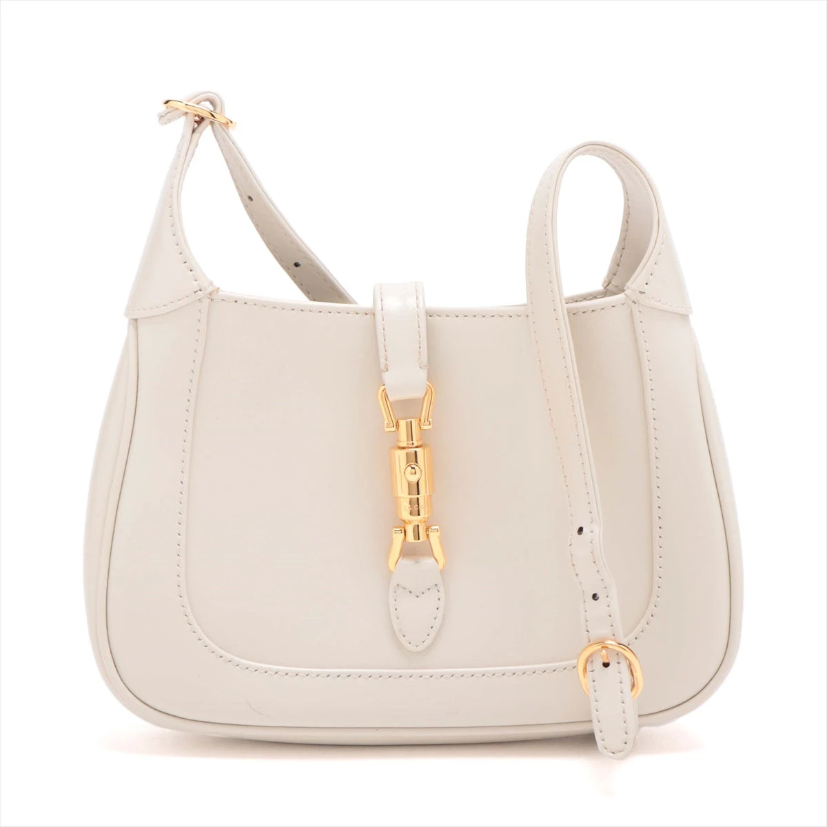 GUCCI✨ジャッキーハンドバッグワンショルダーベージュミニ