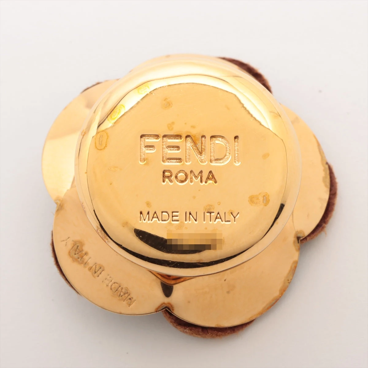 美品！フェンディブローチ(2つセット)フラワー 未使用！フェンディブローチ(2つセット)フラワー