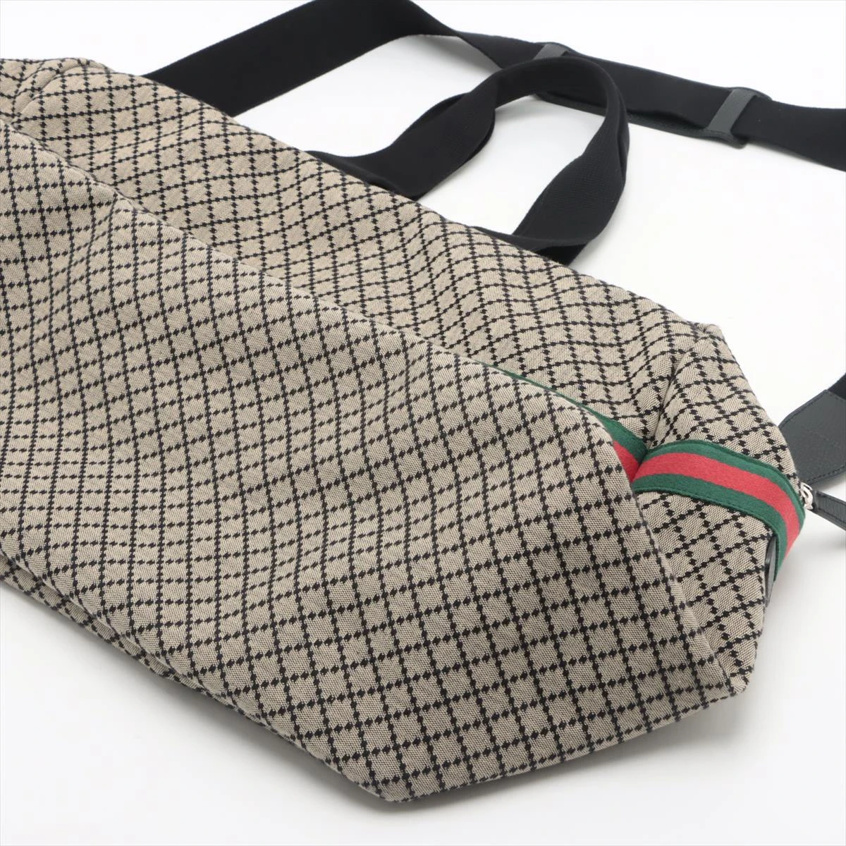 グッチ ディアマンテ キャンバス 2WAYボストンバッグ ベージュ 374770