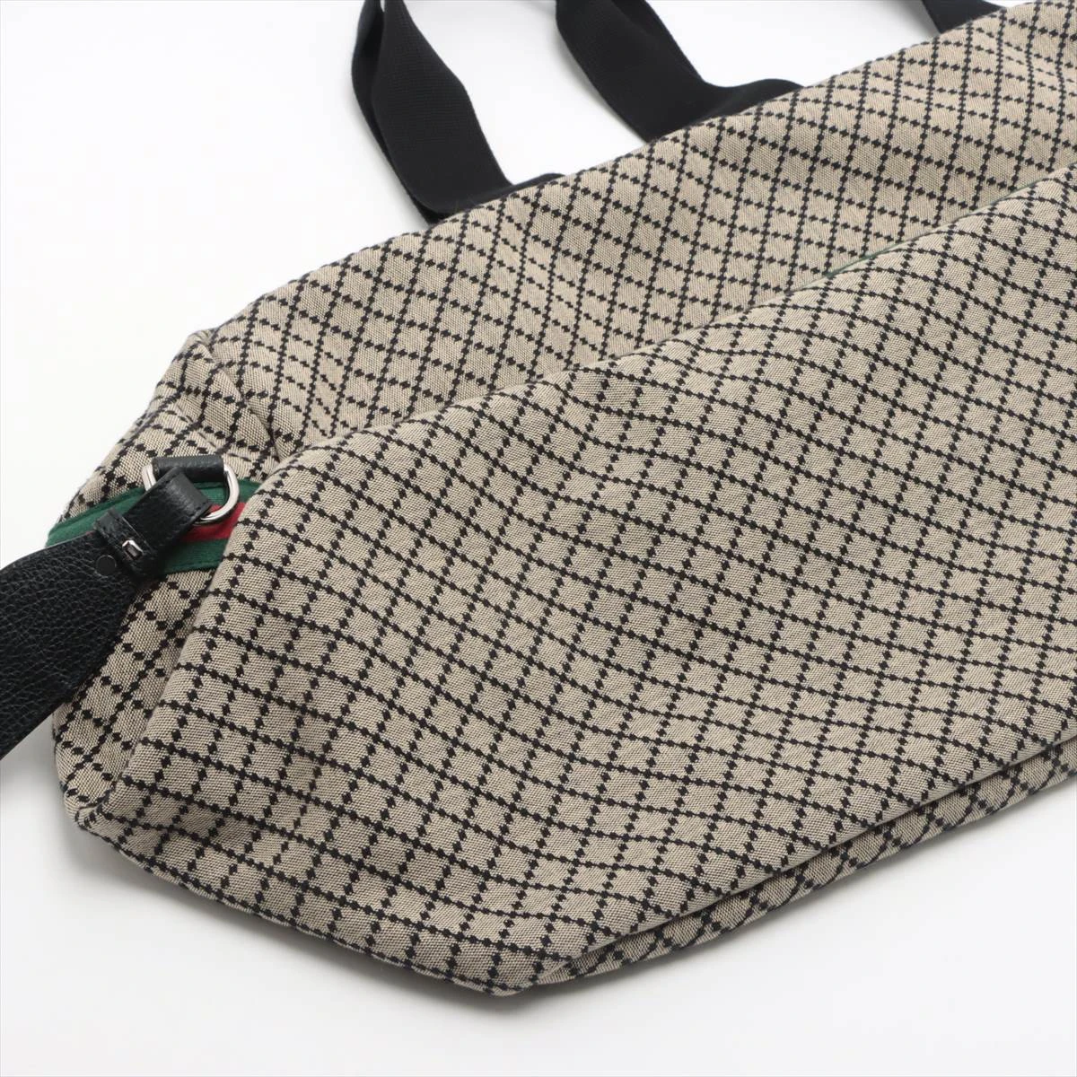 グッチ ディアマンテ キャンバス 2WAYボストンバッグ ベージュ