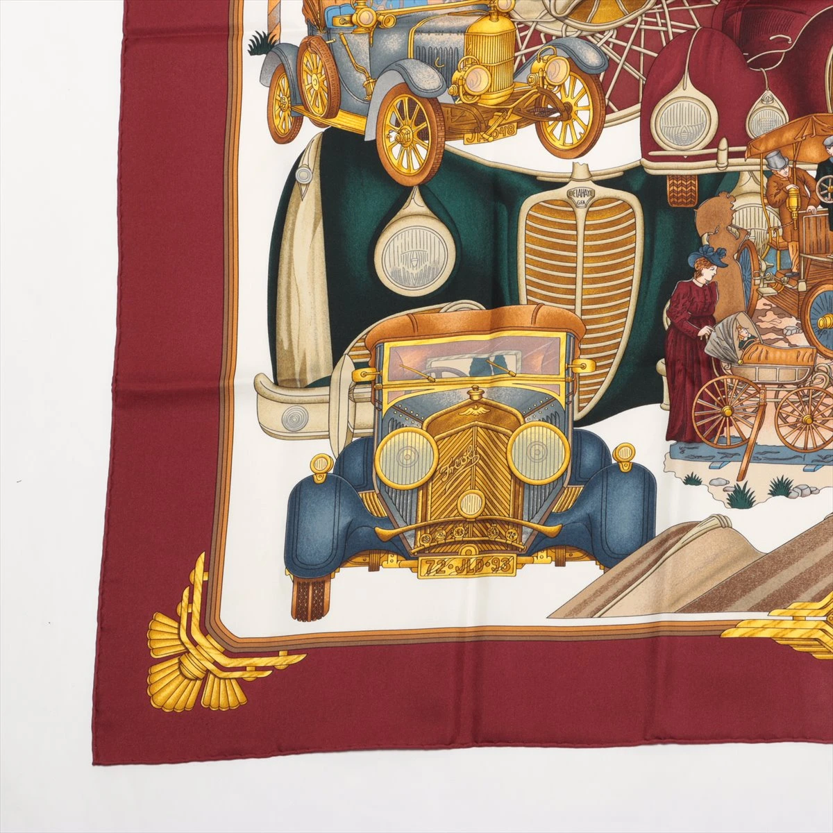エルメス シルク スカーフ ST.CHRISTOPHE ET L’ENFANT JESUS エルメス カレ90 ST.CHRISTOPHE ET L'ENFANT JESUS オート