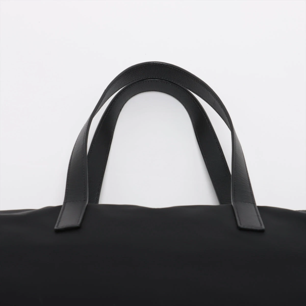 【美品/ギャラ付属】PRADA トートバッグ　ナイロン×サファイアーノ2way 楽天市場】プラダ サフィアーノ バッグ 2way ブラックの通販