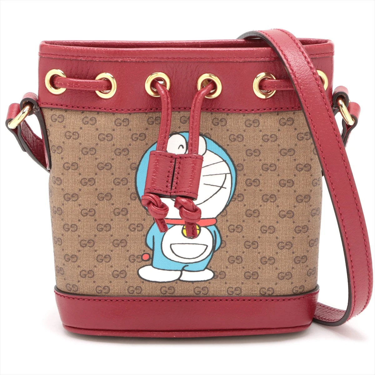 ドラえもん×GUCCI ミニGGスプリーム ショルダーバッグ 647801 【公式通販】