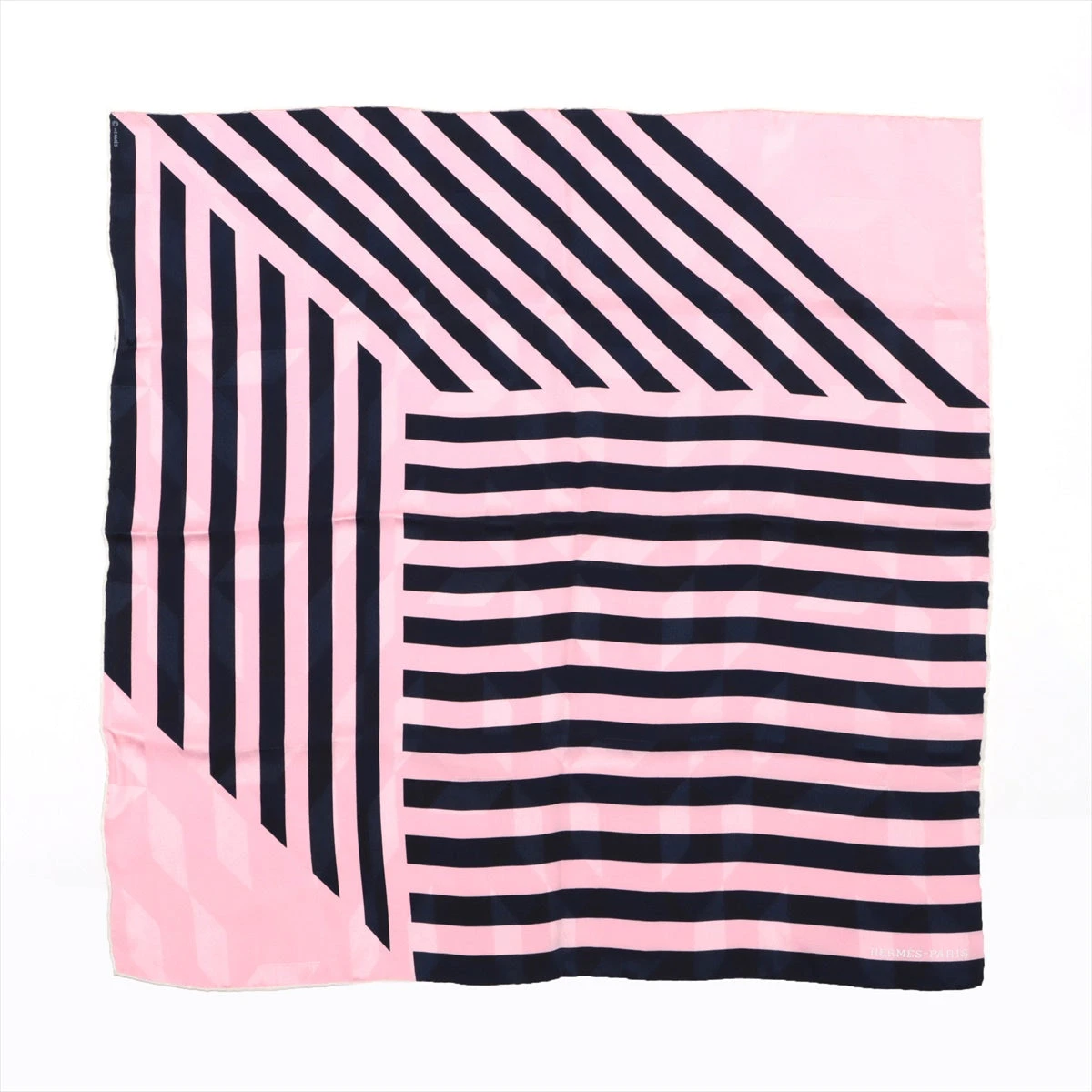 美品✨エルメス　カレ70　ピンク　箱付き エルメス カレ70 Grand Manege Bandana Love スカーフ シルク