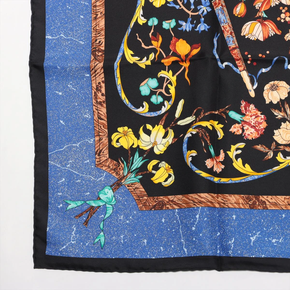 小物 2787HERMES Pierred' Orient etd' Occident エルメス カレ90 PIERRES d' ORIENT et d' OCCIDENT 東洋の石と