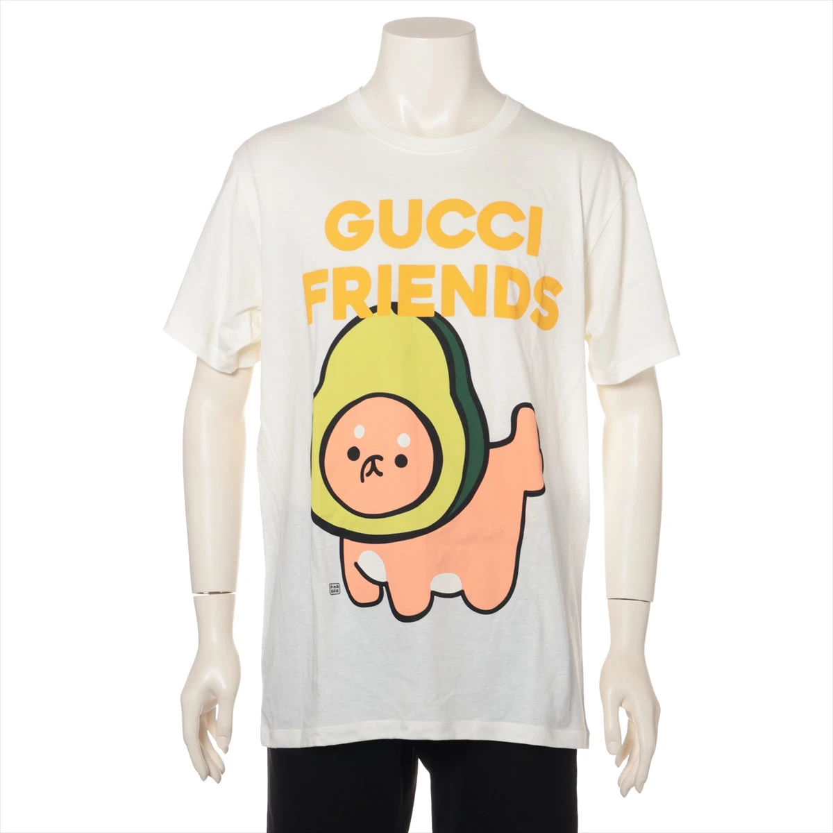 GUCCI グッチ インターロッキング Tシャツ ベージュ コットン 100% GUCCI ［飯能本店］GUCCI グッチ インターロッキング G オーバー