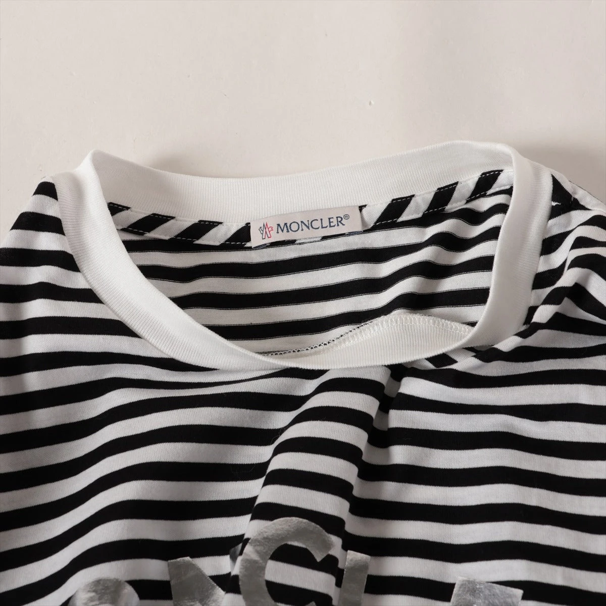モンクレール 20年 コットン Tシャツ XS ユニセックス ブラック 