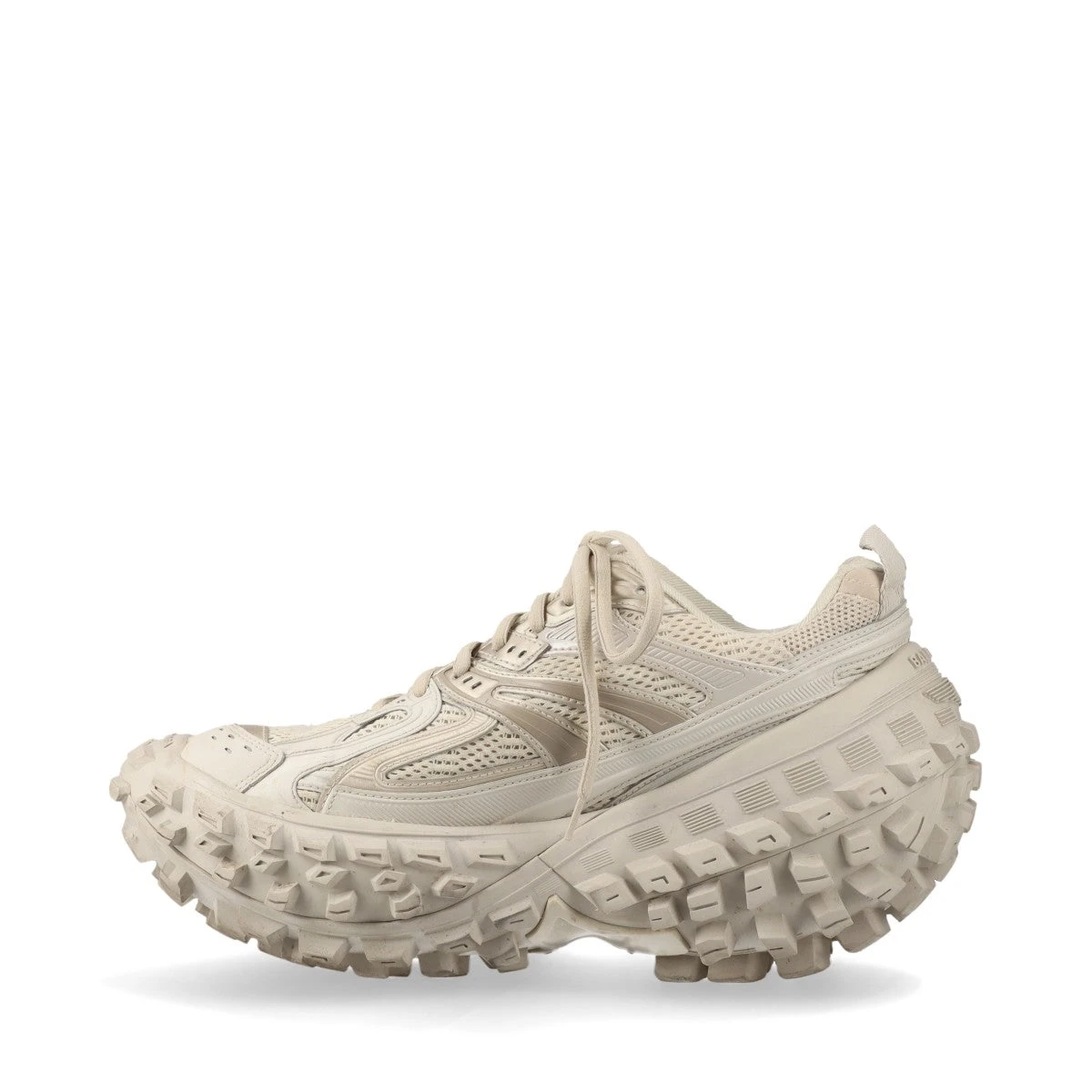 バレンシアガ ディフェンダー メッシュ×ラバー スニーカー 40 メンズ