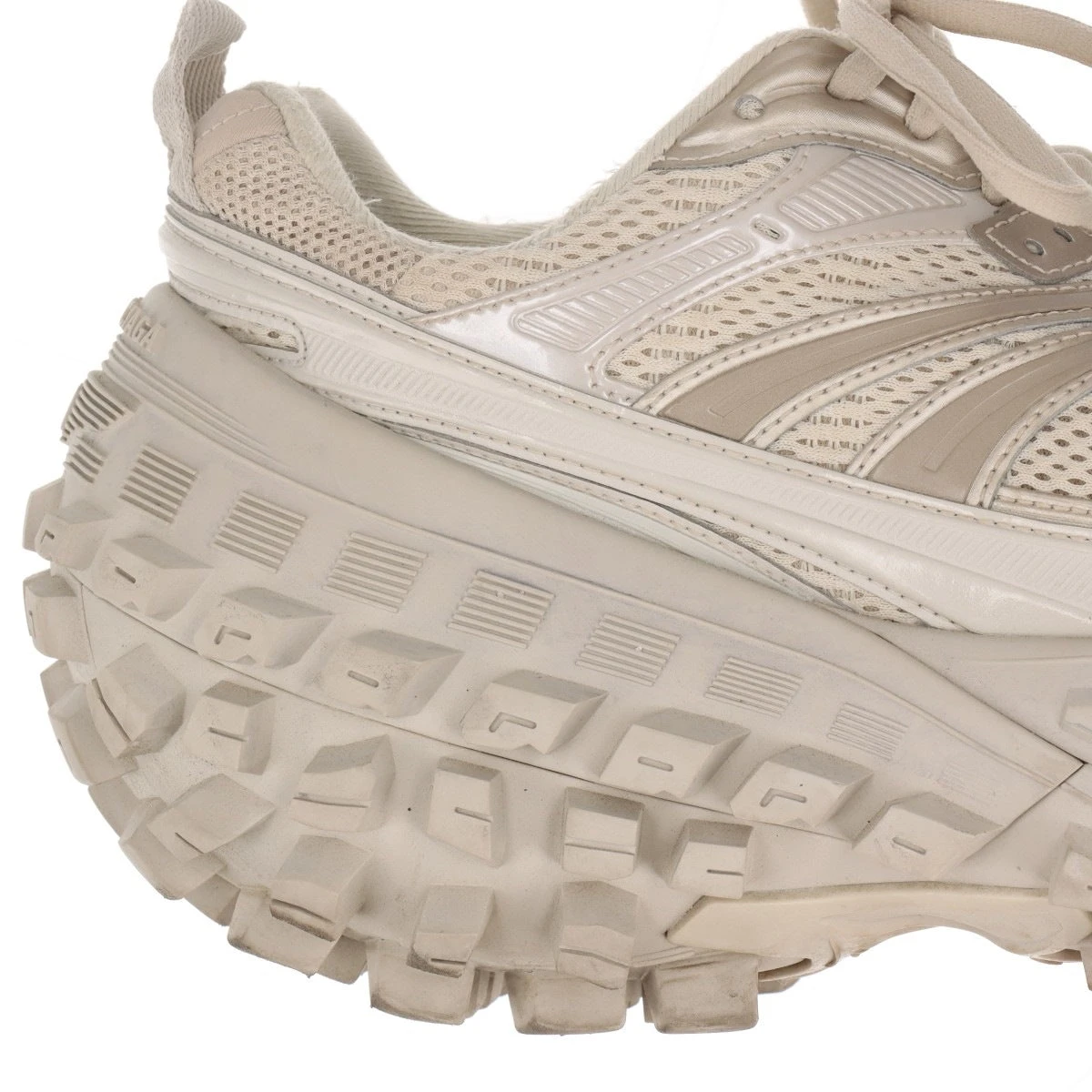 バレンシアガ ディフェンダー メッシュ×ラバー スニーカー 40 メンズ