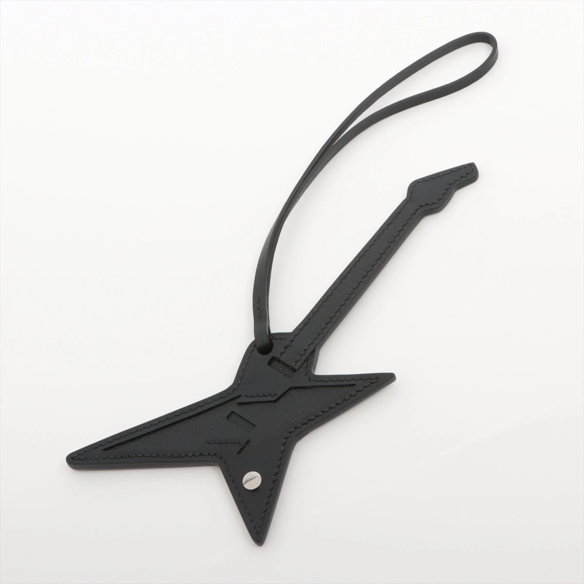 エルメス ロック W：2024 チャーム レザー ブラック AP088573｜中古