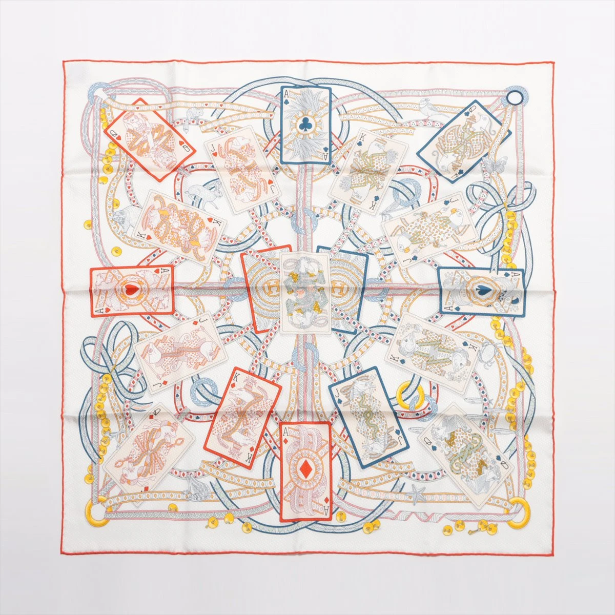 HERMES ハートのクイーン エルメスツイリー 限定 ハートトランプ