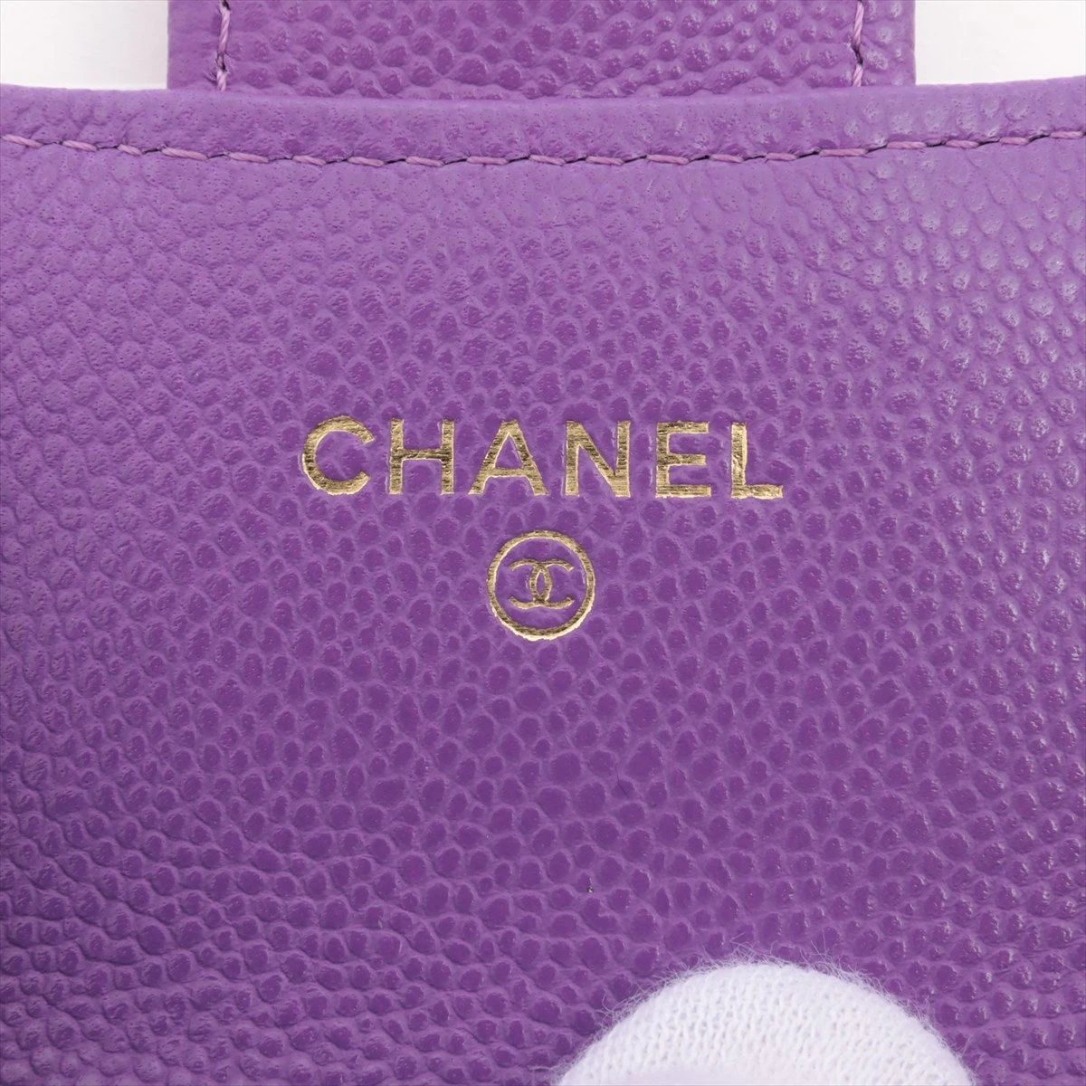 【美品】CHANEL マトラッセ キャビアスキン コインパース ゴールド金具 シャネルコインパース 14143 黒 ゴールド金具 レディース コイン