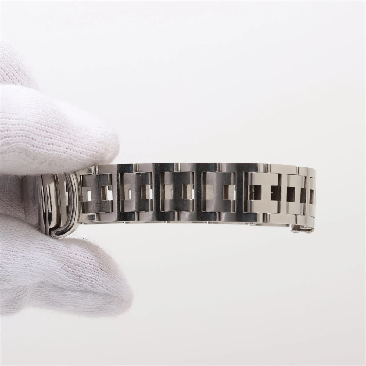 エルメス　ラリー　プレート　幅22cm 東N7-1029☆1F HERMES エルメス RA1.810 ラリー スモールセコンド メンズ SS クォーツ