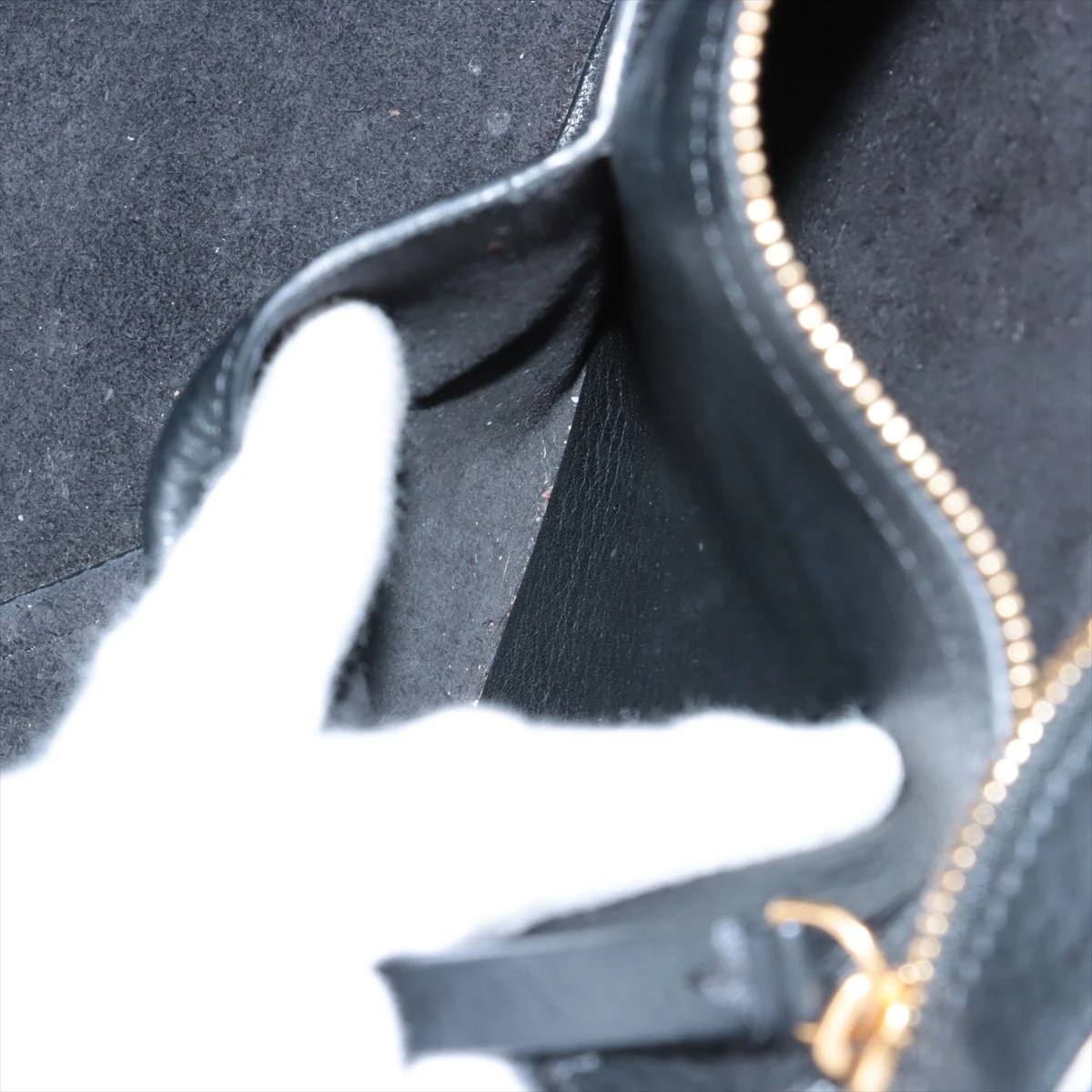 カバファントム　ミディアム 　カーフスキン　ブラック CELINE セリーヌ トートバッグ カバファントム ミディアム