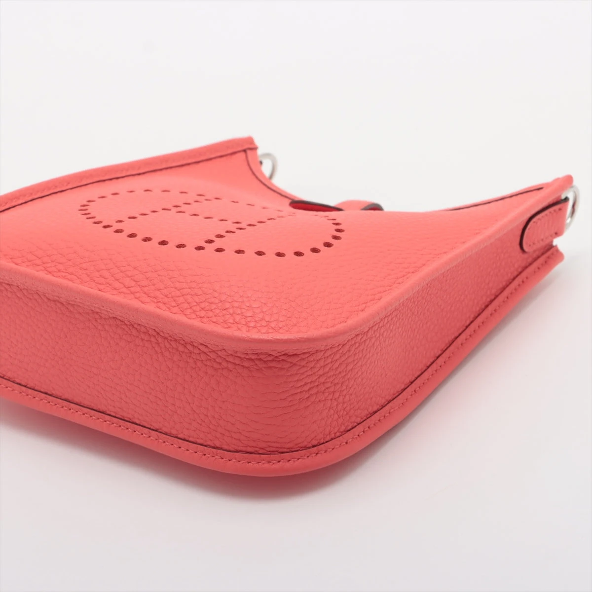 新品同様　HERMES ミニエヴリンtpm　ローズエクストリーム 0081059-1.jpg