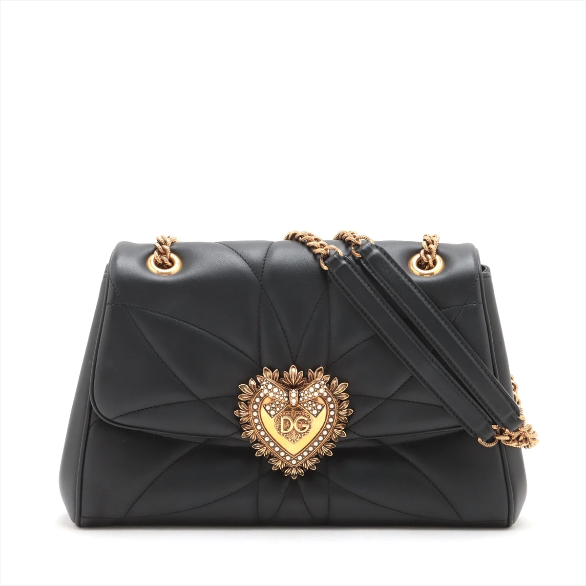 未使用✨ドルチェ＆ガッバーナ ショルダーバッグ　 ショルダーウォレット ロゴ グッチ(GUCCI)グッチ チェーンウォレット ショルダーバッグ