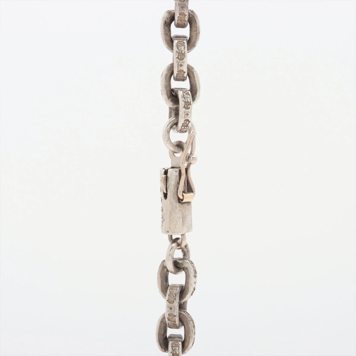 クロムハーツ 925 ネックレス クロムハーツ ペーパーチェーン 24インチ ネックレス 925×14K