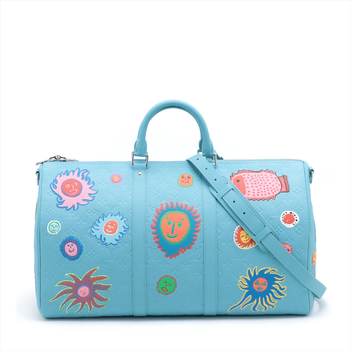 (*店様 ルイ ヴィトン　青いボストンバッグ LOUIS VUITTON ルイ・ヴィトン モノグラム キーポル・トリ