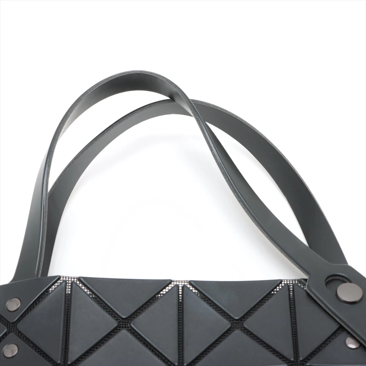 イッセイミヤケ バオバオ PVC トートバッグ ブラック XB025077