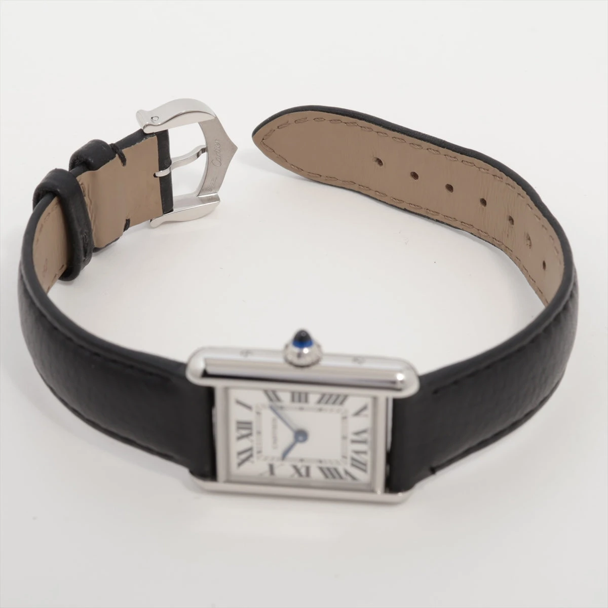 カルティエ タンク マストSM WSTA0042 SS✕革Qzシルバー文字盤 Cartier（カルティエ） [新品]カルティエ タンク マスト ウォッチ SM