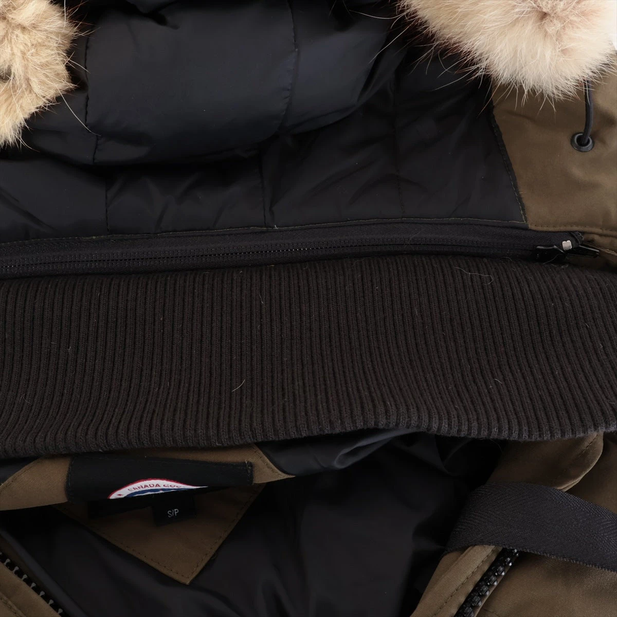 カナダグース SAVONA BOMBER コットン×ポリエステル ダウンジャケット 