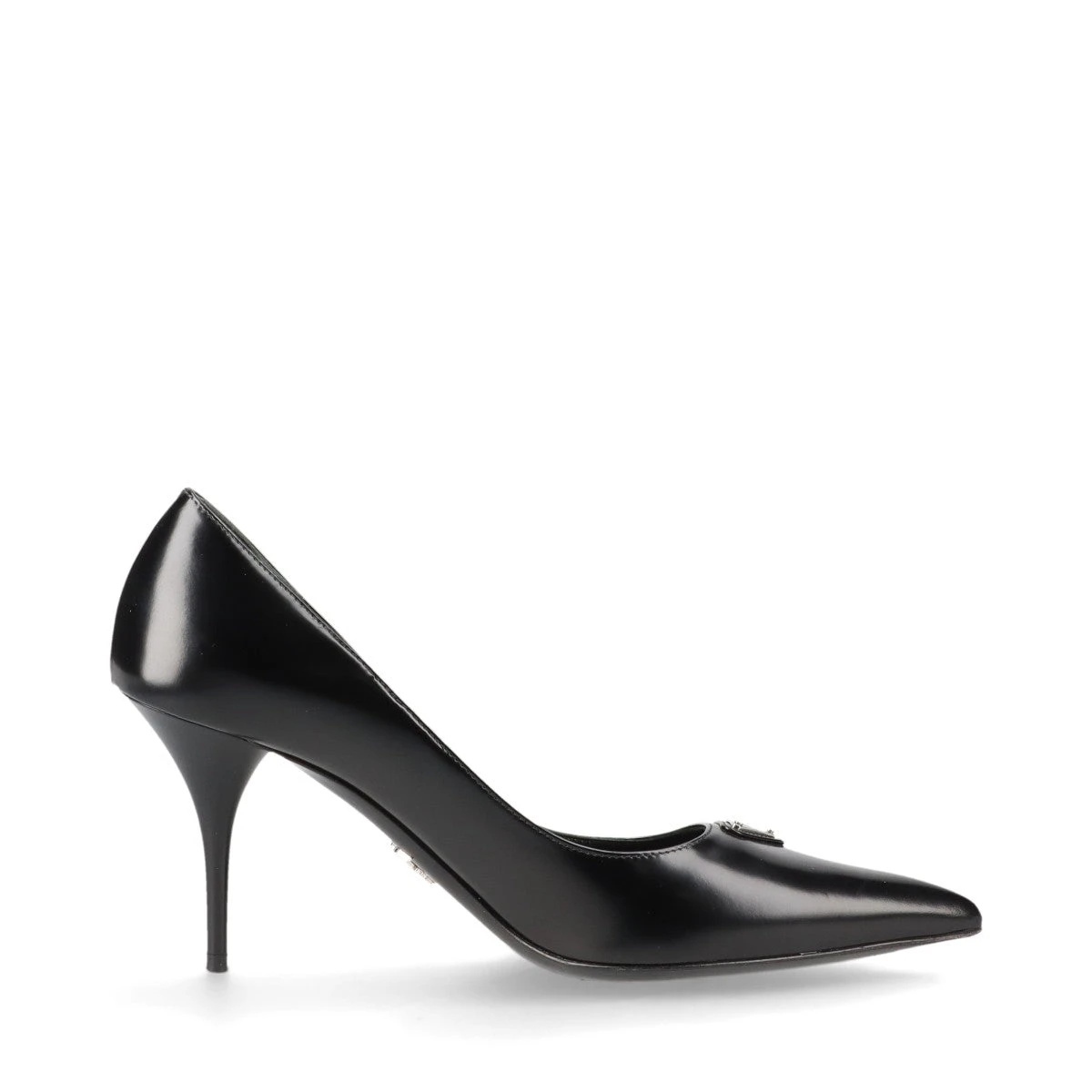 PRADA ブラック パンプス 36 PRADA(プラダ) パンプス 36 1/2 レディース - 黒 アウトソール張