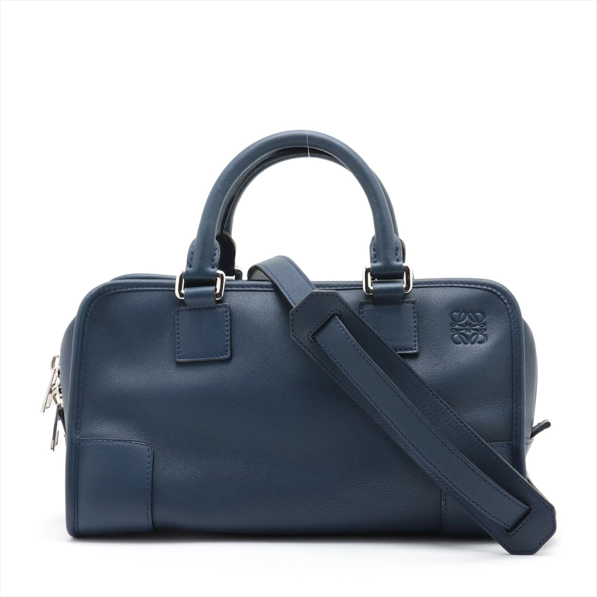 未使用級■ロエベ　アマソナ28　2way　ハンドバッグ　アナグラム　近年モデル LOEWE 未使用保管品 袋 鍵付 ロエベ アマソナ 28 アナグラム
