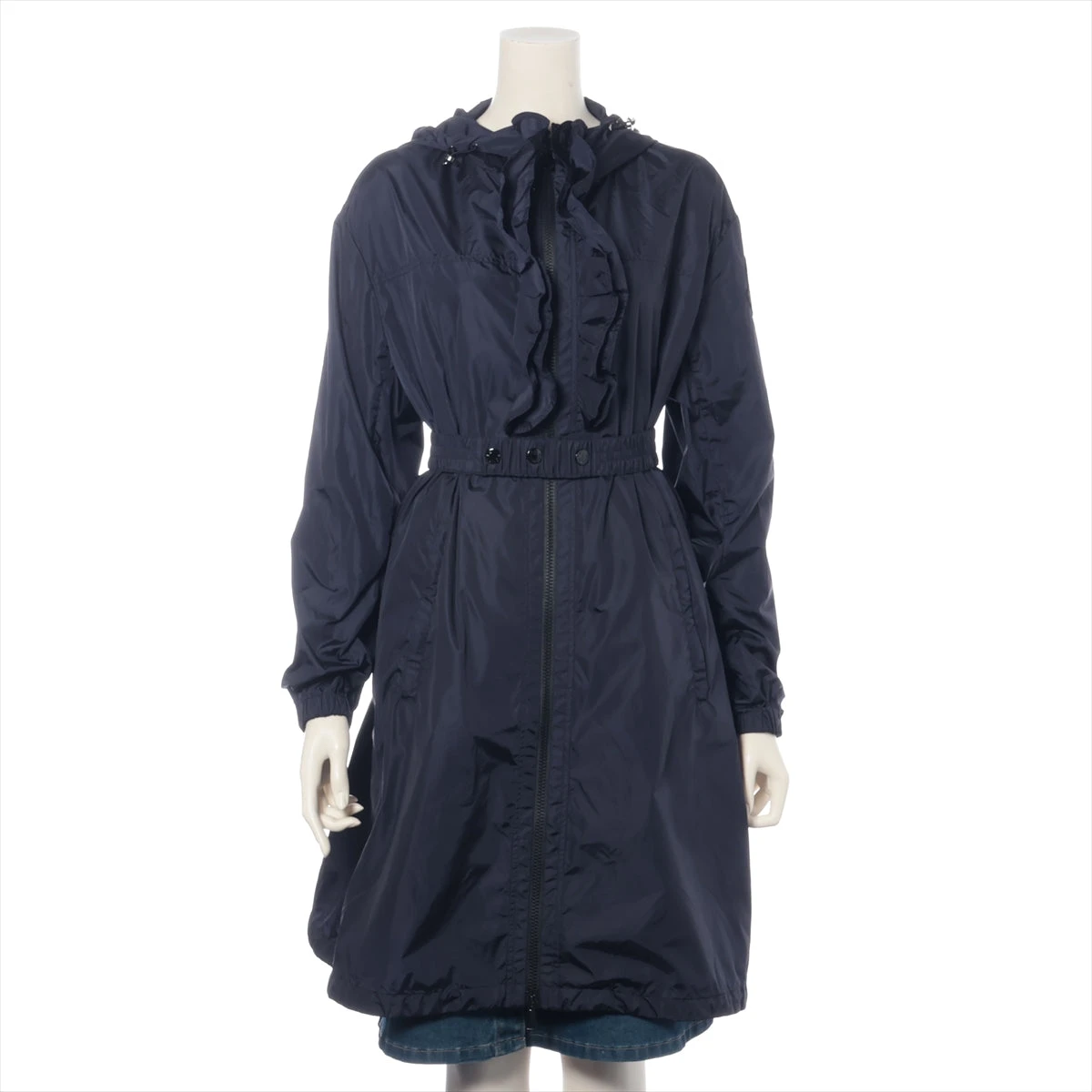 MONCLER ネイビー トレンチコート 0 MONCLER ネイビー トレンチコート