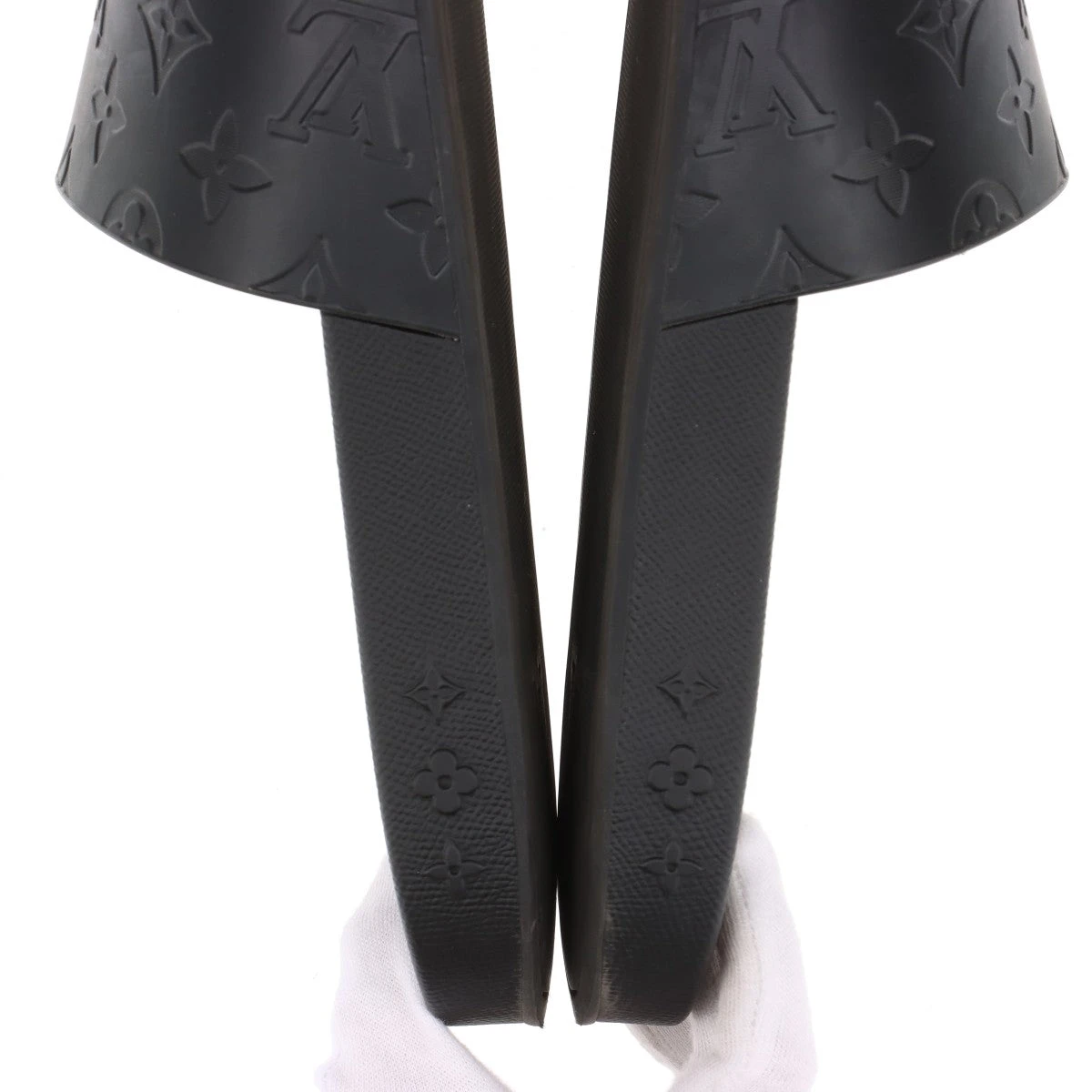 【極美品】ルイヴィトン ウォーターフロントライン モノグラム ラバーサンダル 9 LOUIS VUITTON ルイヴィトン モノグラム ラバー ウォーター