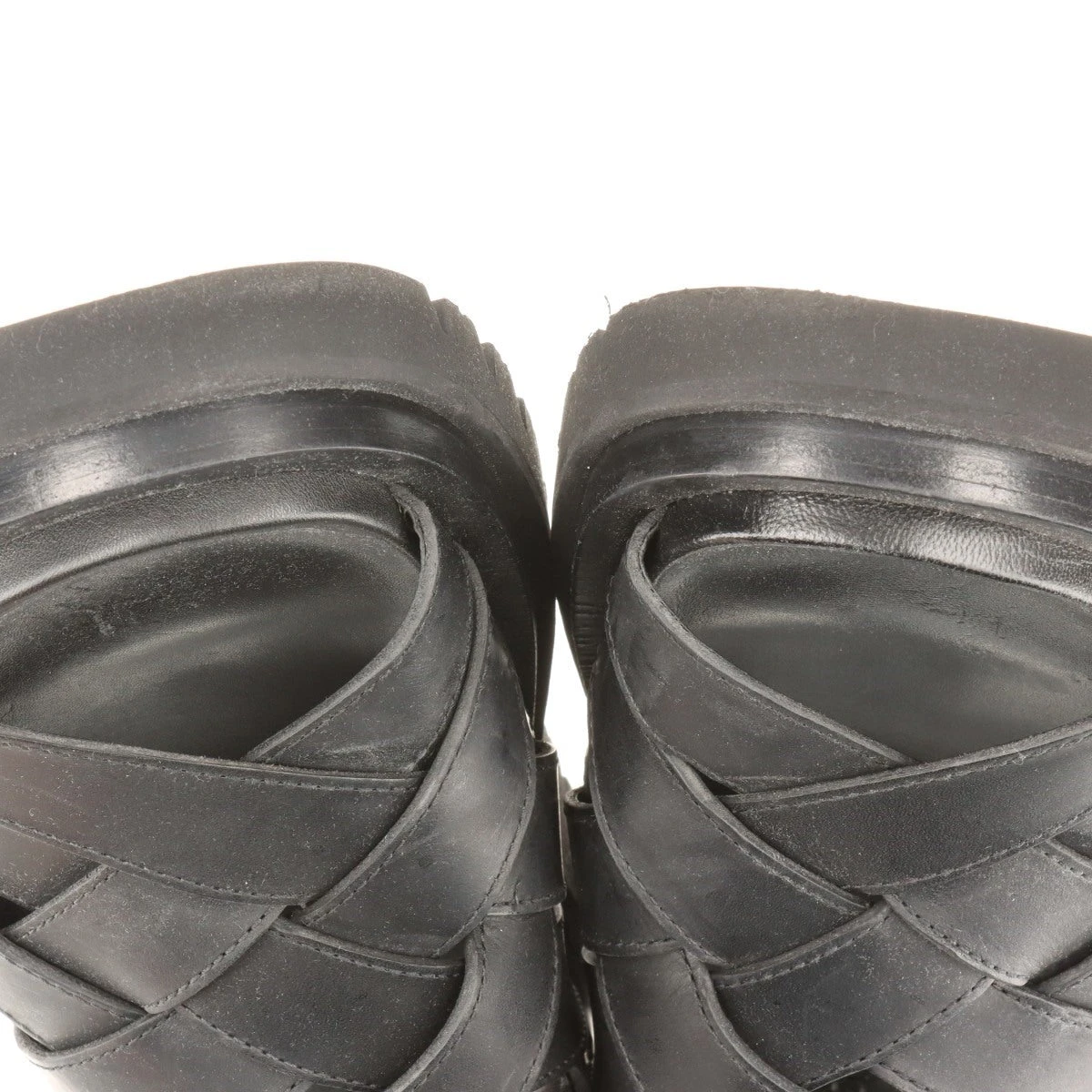 (SALE!)(ボッテガ・ヴェネタ)ブラック ストレッチ サンダル BOTTEGA VENETA(ボッテガヴェネタ) ブラックパッチミュール