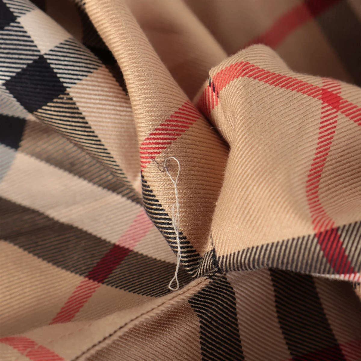 バーバリー ノバチェック ティッシ期 コットン ワンピース IT34