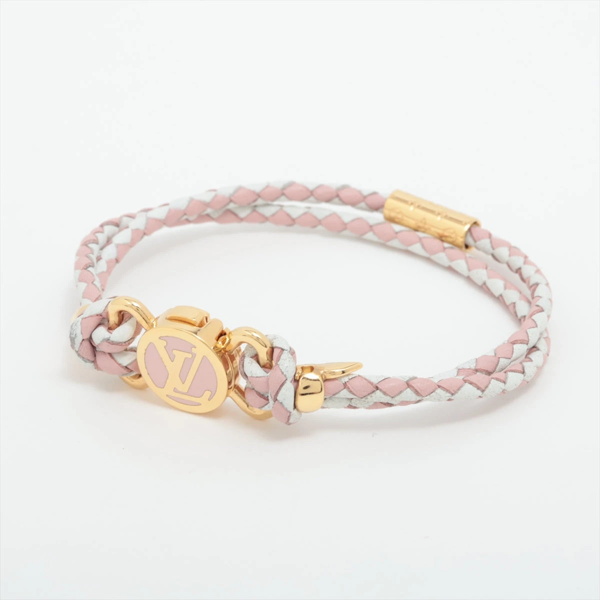 中古ルイヴィトン バングル＆リングセット♡ 春夏ピンク♡ 早速つけてください♪ 中古ルイヴィトン バングル＆リングセット♡ 春夏ピンク♡ 早速
