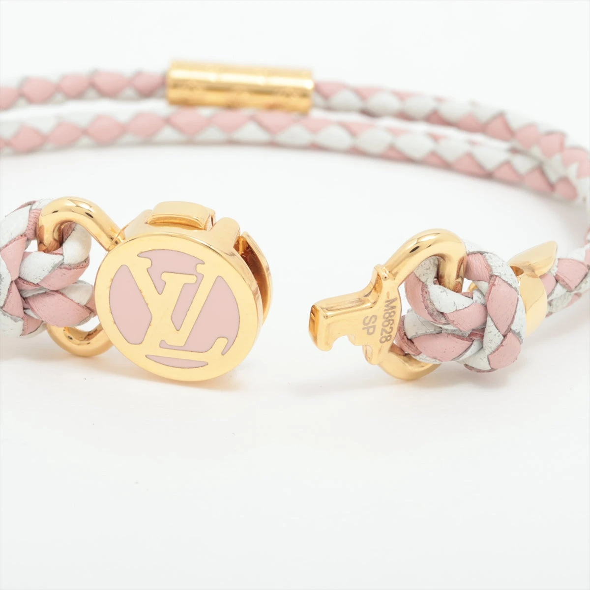 ヴィトン ブレスレットLVクリックイット ブレスレット BC0224 GP×革