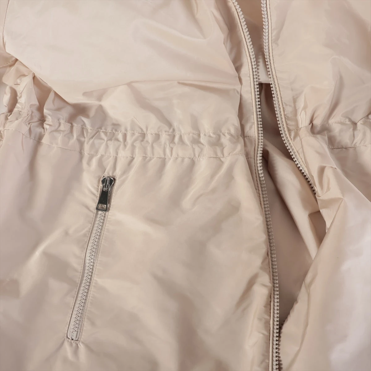 モンクレール WETE ナイロン ジャケット 1 レディース ベージュ