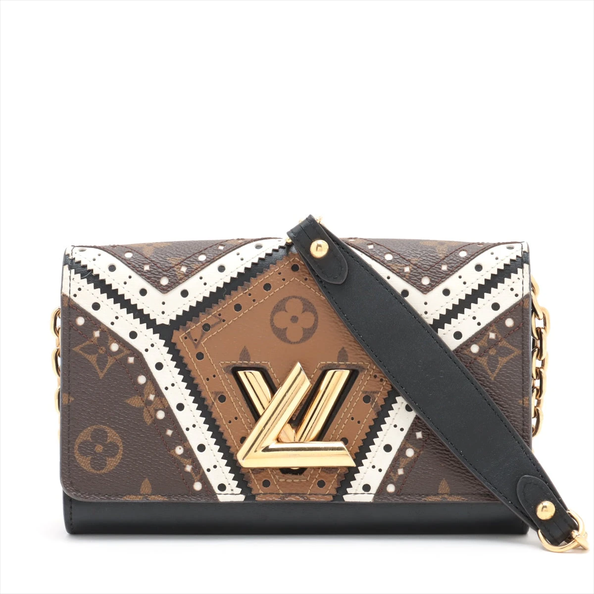 [SALE]ヴィトン Vuitton レア ポルトフォイユツイスト ルイヴィトン/長財布/ポルトフォイユツイスト/黒×ゴールド