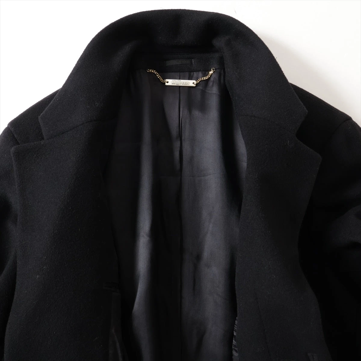 アレキサンダーマックイーン 13年 ウール ロングコート 44 メンズ