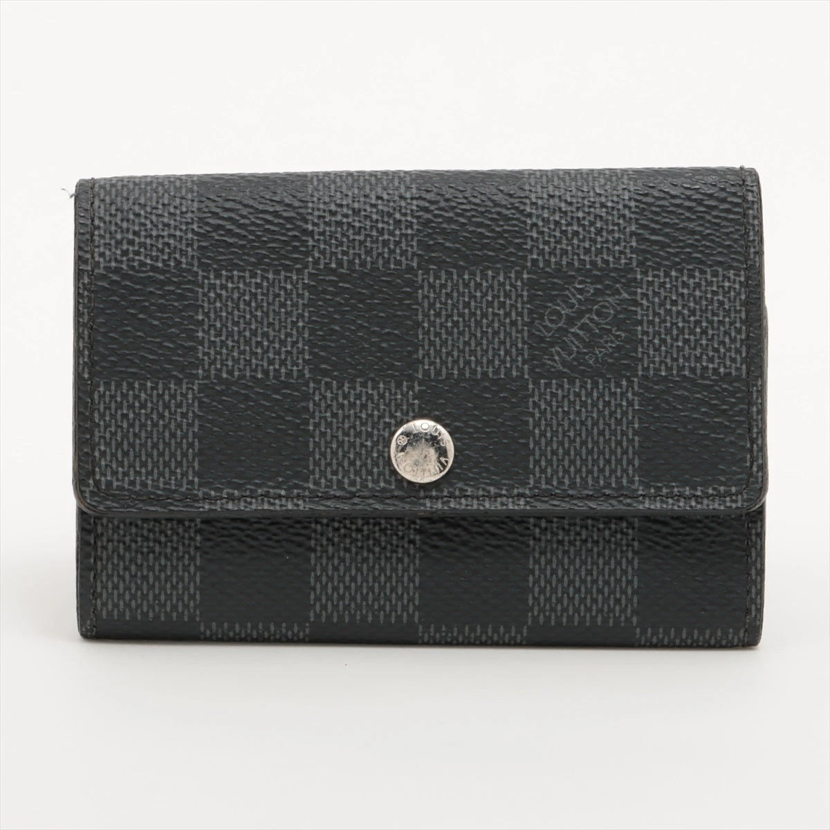 Louis Vuitton ダミエ キーケース 6連 ブラック ミュルティクレ6 LOUIS VUITTON ルイ・ヴィトン ダミエ キーケース 6連