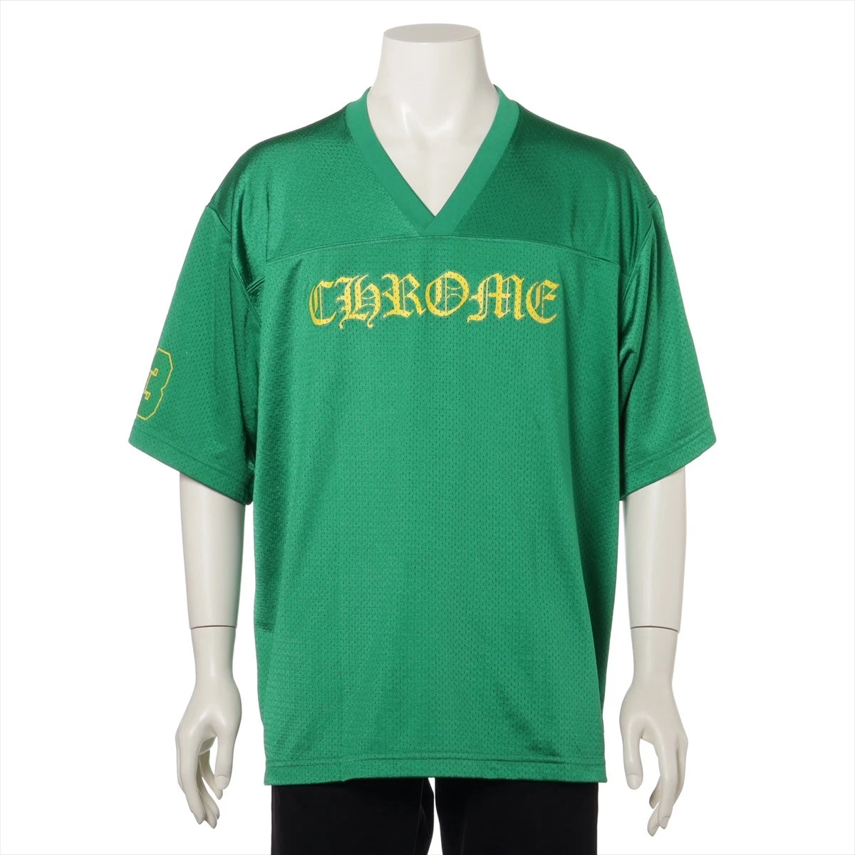 クロムハーツ Tシャツ ナイロン×ポリエステル サイズXL グリーン