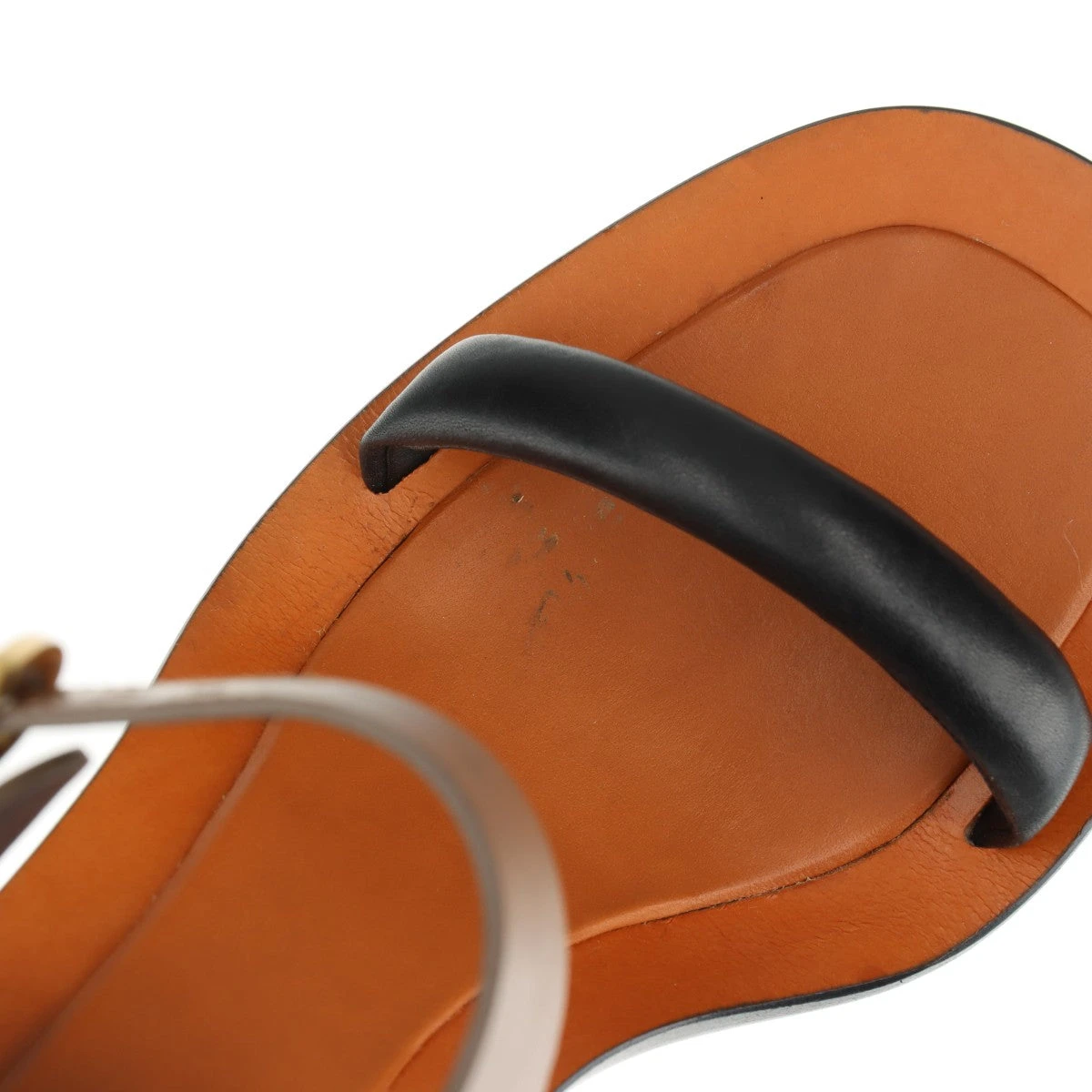 CELINE フィービー期　bootie clog【35】厚底サンダル　レザー 楽天市場】CELINE セリーヌ フィービー期 ゴールドバンブー装飾