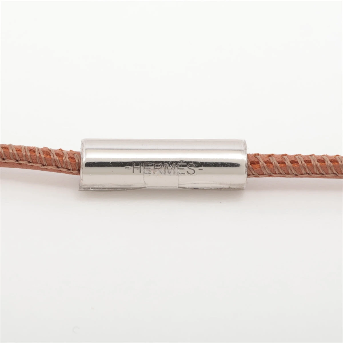 [美品]エルメス  Hエキップ ネックレス バッファローホーン ベージュ ブルー 極美品 エルメス Hエキップ ネックレス バッファローホーン