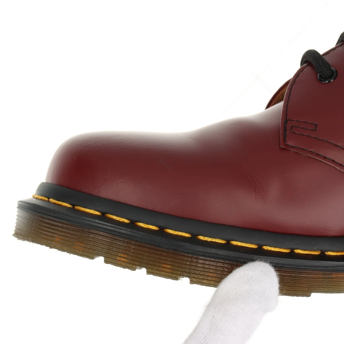 Dr. Martens バーガンディ レザー ブーツ EU37 UK4
