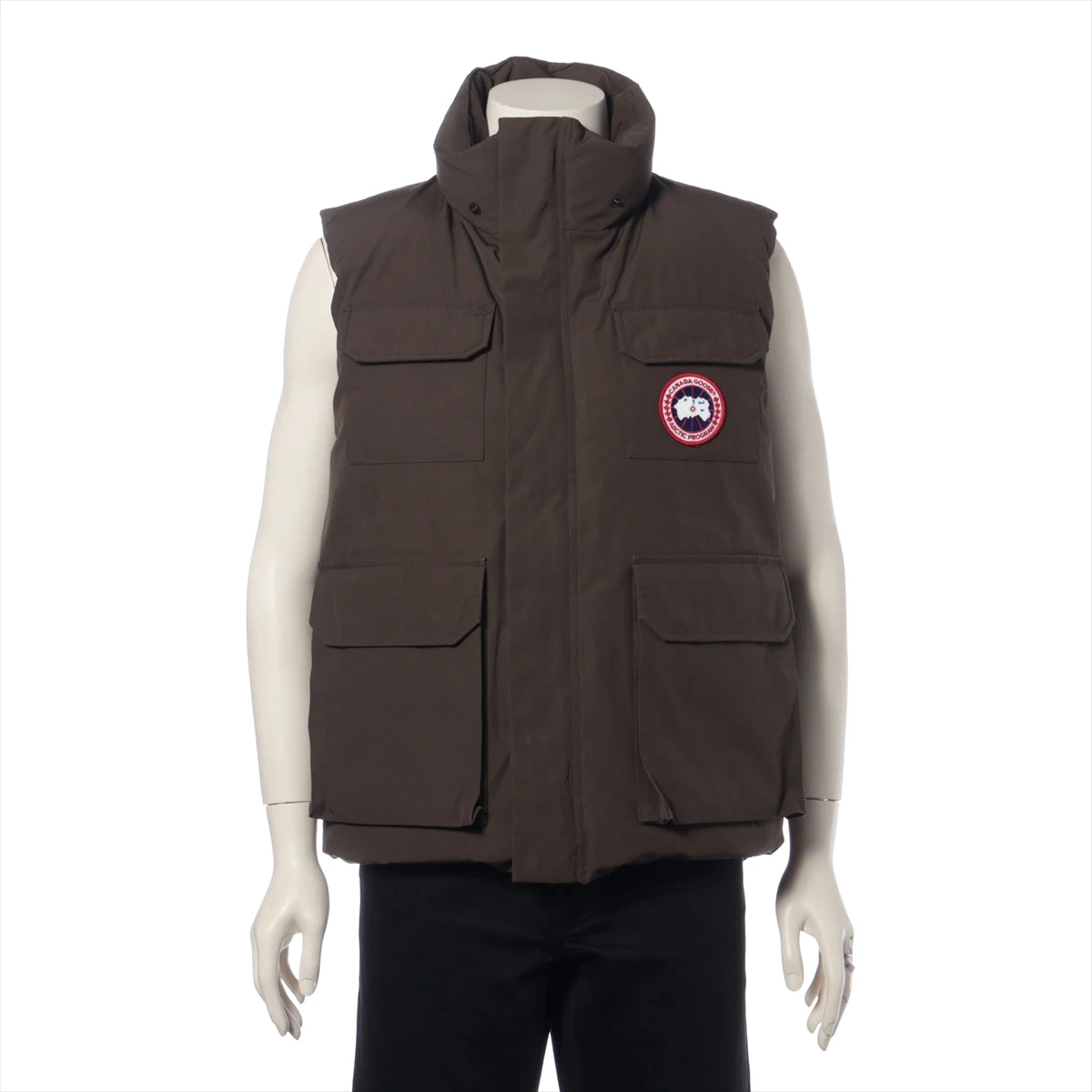 準未使用級✨  カナダグース ダウンベスト カーキ CANADA GOOSE カナダグース XS 4125M R ダウンベスト - メルカリ