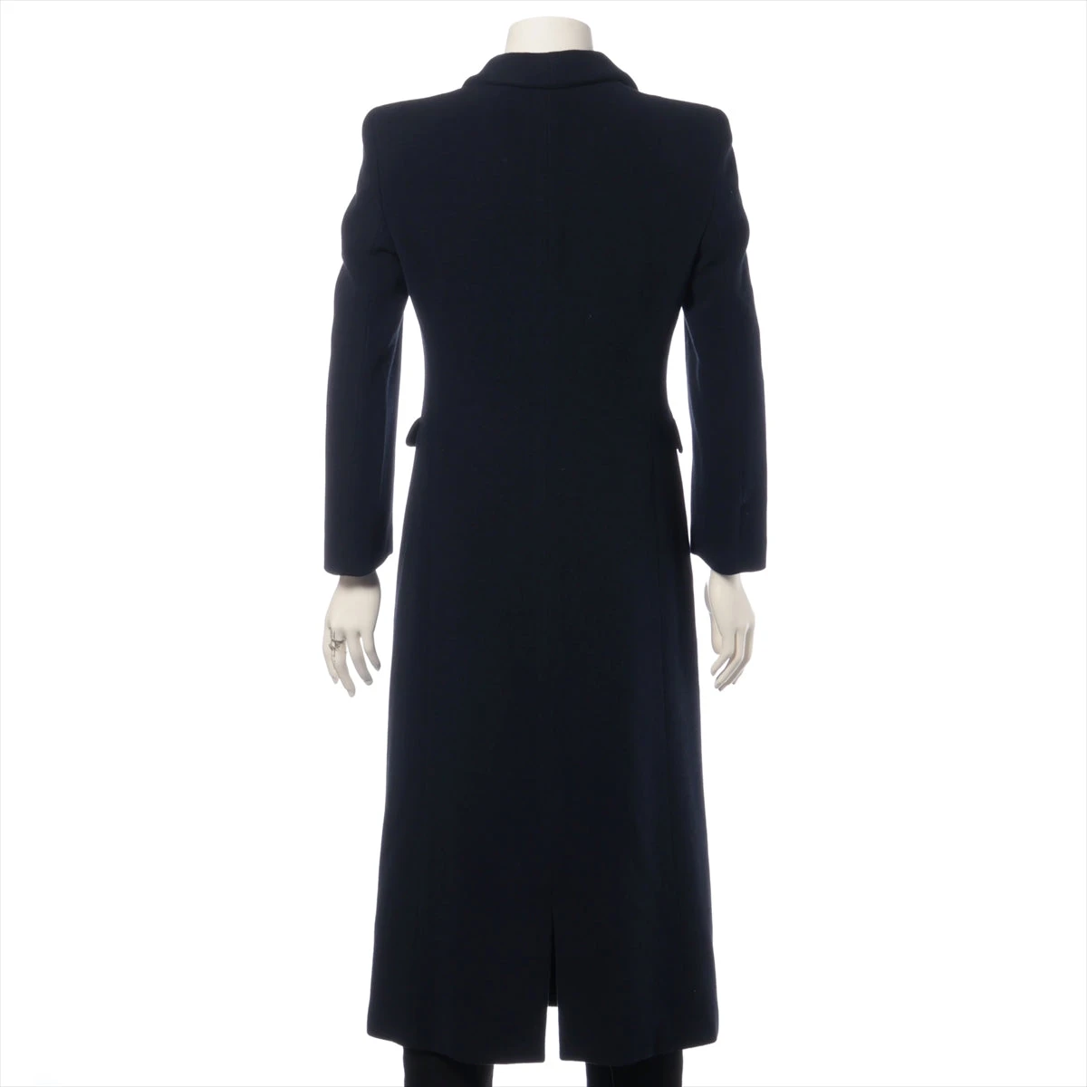 【専用】 アルマーニ コレツォーニ ウールコート 46 M ネイビー カシミヤ混 ジョルジオアルマーニ ウール×カシミヤ ロングコート 40 メンズ