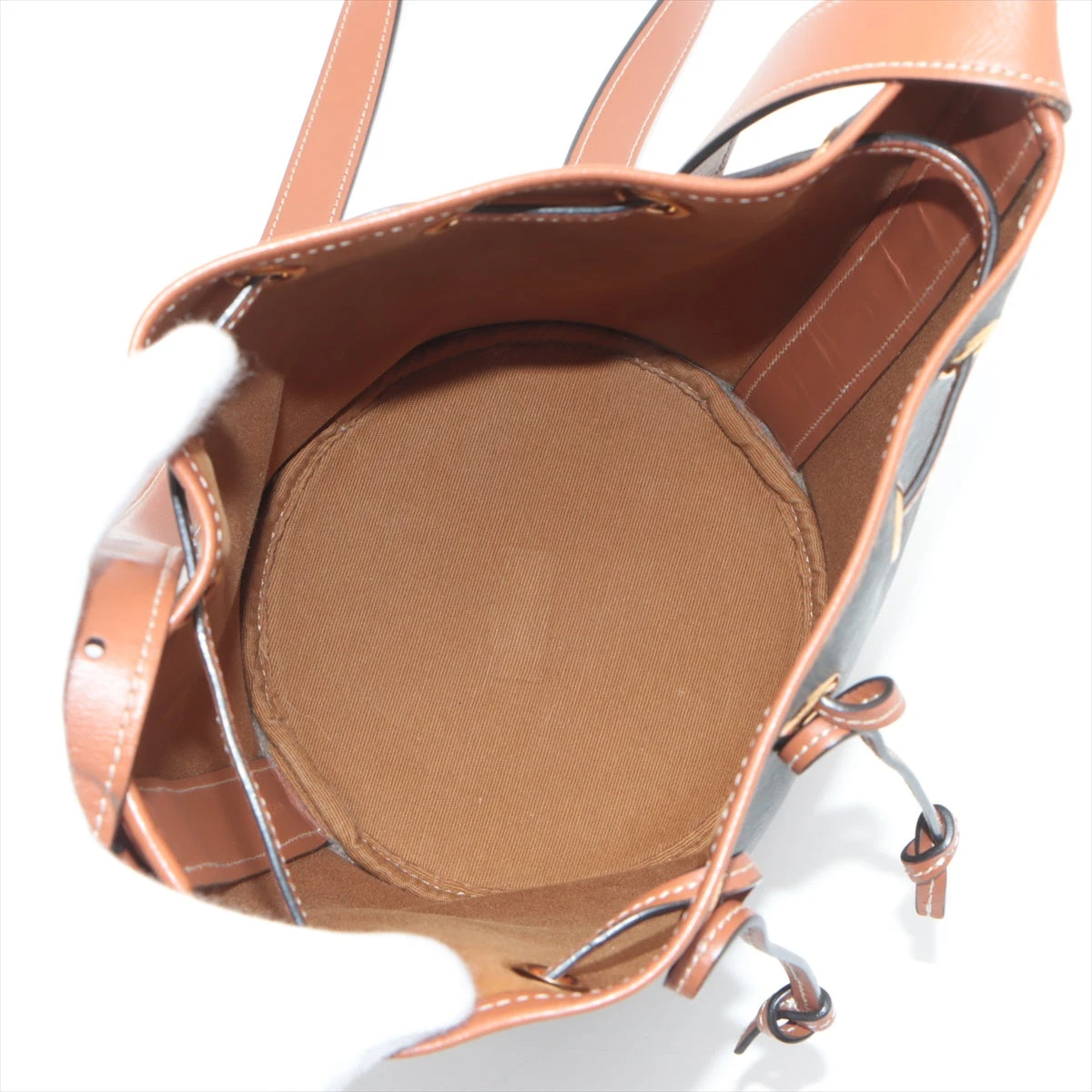 美品　セリーヌ　スモールドローストリングバッグ　ショルダーバッグ CELINE - 新品同様 セリーヌ トリオンフ スモール ドロー