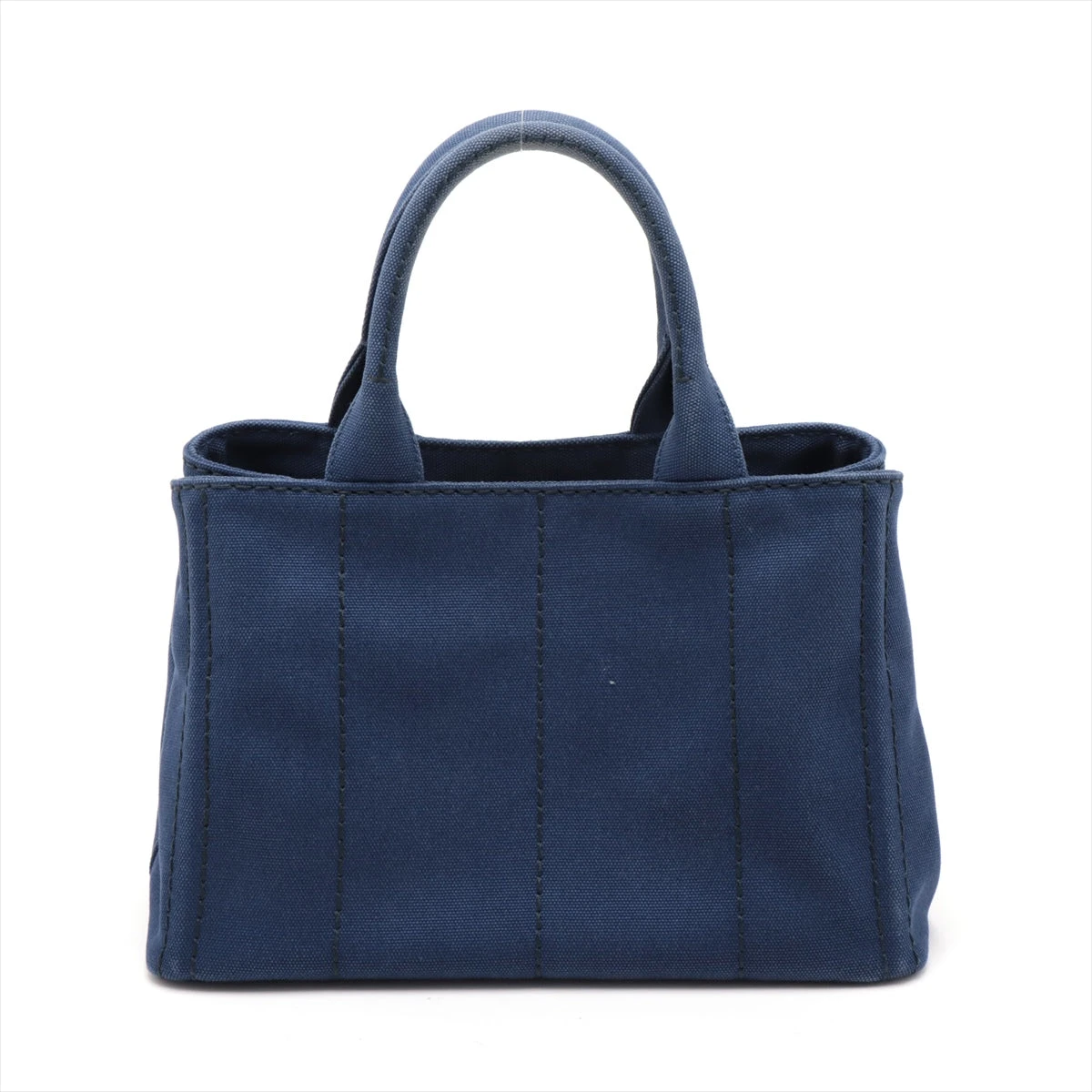 プラダ カナパ キャンバス 2WAYハンドバッグ ブルー 1BG439 A3163645  