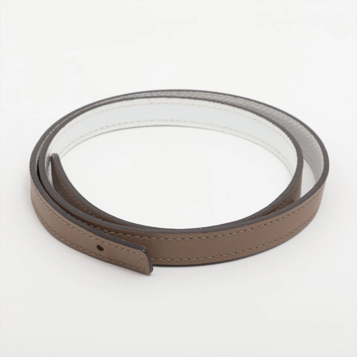 エルメス Y：2020 ベルト 65 レザー エトゥープ ベルトのみ バックル