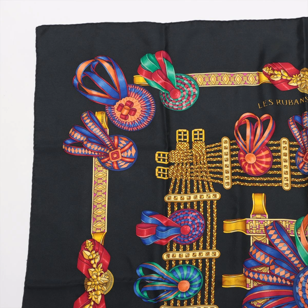 HERMES カレ90 LES RUBANS DU CHEVAL 新品、未使用 楽天市場】エルメス カレ90 馬のリボン LES RUBANS DU CHEVAL