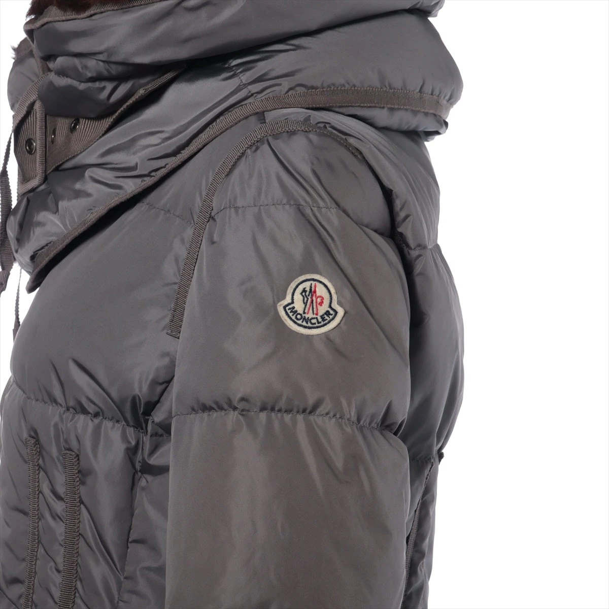 【極上美品】MONCLER CHOUETTE ゴートファーカラーダウンコート MONCLER】モンクレール『FULMARUS フォックスファー ダウン