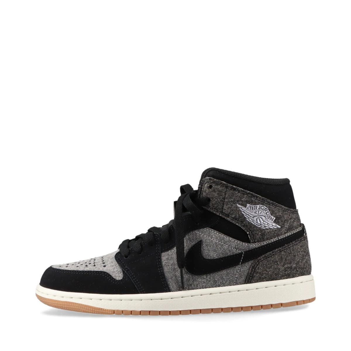 売れ筋・人気アイテム 商品 JORDAN AIR ナイキ 1 ハイカット デニム×レザー SE MID シューズ(男性用)